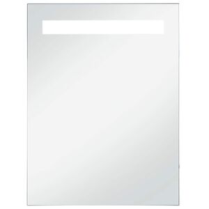 vidaXL Badrumsspegel LED 60x80 cm
