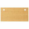 vidaXL Bordsskiva 110x55x4 cm bambu