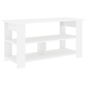 vidaXL TV-st&auml;ll Vit 100 x 40 x 50 cm