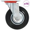 vidaXL L&auml;nkhjul 16 st 125 mm