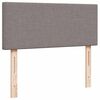 vidaXL Ottoman s&auml;ngram med madrass taupe 120x200 cm tyg