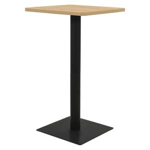 vidaXL Bistrobord ekf&auml;rg 70x70x107 cm