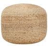 vidaXL Handgjord sittpuff 45x30 cm jute