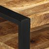 vidaXL Soffbord 90x50x36 cm massivt grovt mangotr&auml;