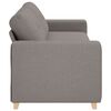 vidaXL Soffa Taupe