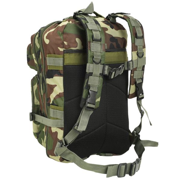 vidaXL Arméryggsäck 50 L kamouflage