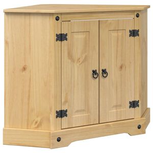 vidaXL Aquariumst&auml;ll CORONA Brun 70 x 70 x 73 cm 300 kg Massiv furu