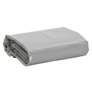 vidaXL Presenning gr&aring; 2x3 m 650 g/m&sup2;