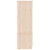 vidaXL Klädskåp ALTA 90x55x170 cm massiv furu