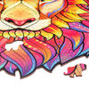 UNIDRAGON Pussel tr&auml; 700 bitar Mysterious Lion royal size 42x54 cm