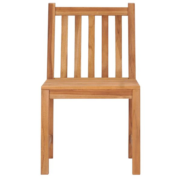 vidaXL 7-delad tr&auml;dg&aring;rdsmatgrupp 160x80 cm massiv teak