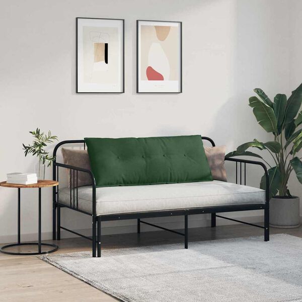 vidaXL Ryggkudde Jungelgr&ouml;n 120 x 50 cm Kordread tyg