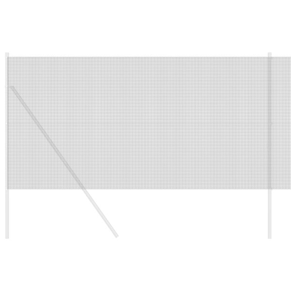 vidaXL Svetsat trådstängsel Grå 1.4 x 10 m Stål