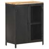 vidaXL Sk&auml;nk 60x35x78 cm massivt grovt mangotr&auml;