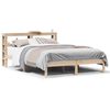vidaXL S&auml;ngram utan madrass 120x190 cm massiv furu