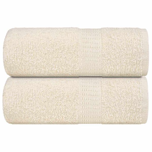 vidaXL G&auml;sthanddukar FROGN 2 st gr&auml;ddvit 30x50 cm 360 gsm