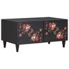 vidaXL Kaffeebord Flerf&auml;rgsdesign 80 x 50 x 40 cm Massivt mangotr&auml;