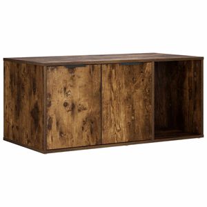 vidaXL Kattbur M&ouml;bler R&ouml;kt ek 100 x 49 x 45 cm Konstruerat tr&auml;
