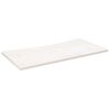 vidaXL Skrivbordsskiva vit 100x60x2,5 cm massiv furu
