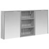 vidaXL Badrumssk&aring;psset 3 st 126 x 16 x 62.5 cm Konstruerat tr&auml;