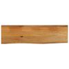 vidaXL Bordsskiva 100x40x2,5 cm levande kant massivt mangotr&auml;