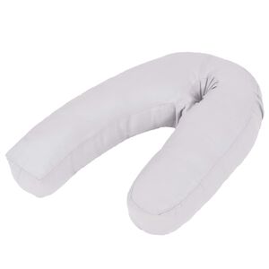 vidaXL J-formad gravidkudde 54x(36-43) cm gr&aring;