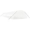 vidaXL V&auml;xthus med st&aring;lram vit 108 m&sup2; 18x6x2,85 m