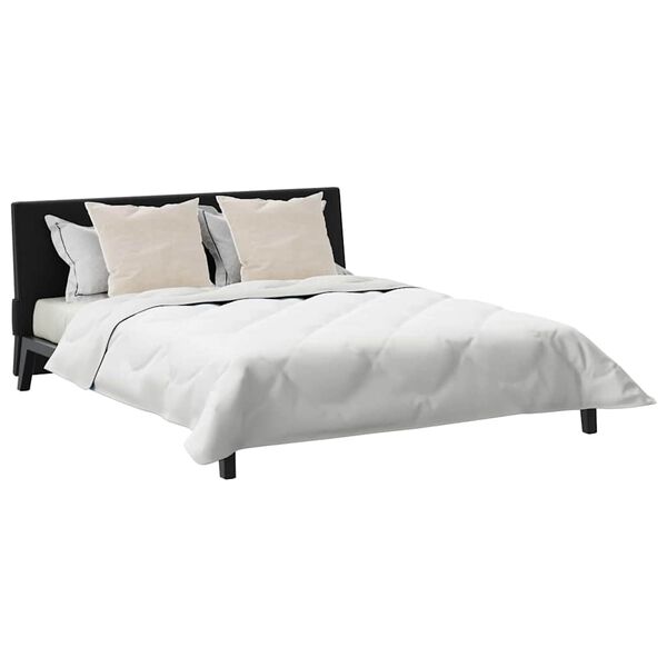 vidaXL Vinter Täcke med kudde 3 pcs Vit Mikrofiber