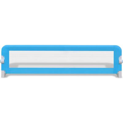 vidaXL Sängskena för barnsäng 150 x 42 cm blå