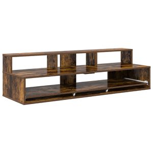 vidaXL Studio skrivbord R&ouml;kt ek 130 x 42,5 x 36 cm Konstruerat tr&auml;
