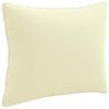 vidaXL Ryggkudde PUTTEN 100% Polyester Gr&auml;ddvit 60 x 40 x 15 cm