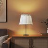 vidaXL Lampsk&auml;rm vit &Oslash;30x20 cm korgmaterial