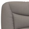 vidaXL Headboard Cushion "Hvar" Taupe 120 cm Fabric