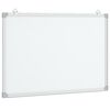 vidaXL Magnetisk whiteboard 60x40x1,7 cm aluminium