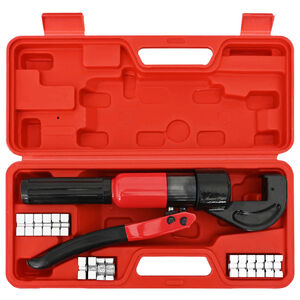 vidaXL Hydraulisk crimpt&aring;ng 4-6-8-10-16-25-35-70 mm&sup2;