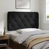 vidaXL Headboard Cushion Black 100 cm Velvet