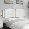 vidaXL Headboard Cushion "Zadar" White 160 cm Faux Leather