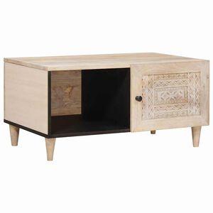 vidaXL Kaffeebord Vit 100 x 54 x 40 cm Konstruerat tr&auml;