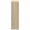 vidaXL Bokhylla/Rumsavdelare sonoma-ek 102x29x103,5 cm konstruerat tr&auml;