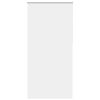 vidaXL Rullgardin m&ouml;rkl&auml;ggningsgardin vit 95x230 cm tygbredd 90,7 cm