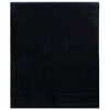 vidaXL F&ouml;nsterfilm statisk frostad frostad svart 90x2000 cm PVC
