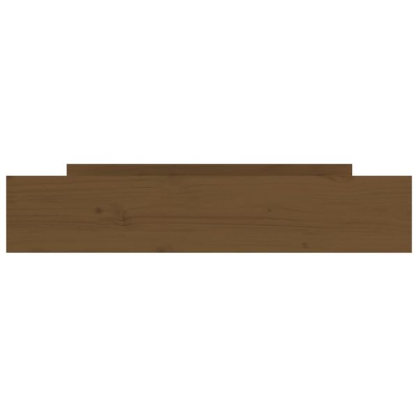 vidaXL S&auml;ngl&aring;dor 2 st honungsbrun massiv furu