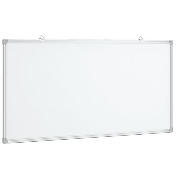 vidaXL Magnetisk whiteboard 60x30x1,7 cm aluminium