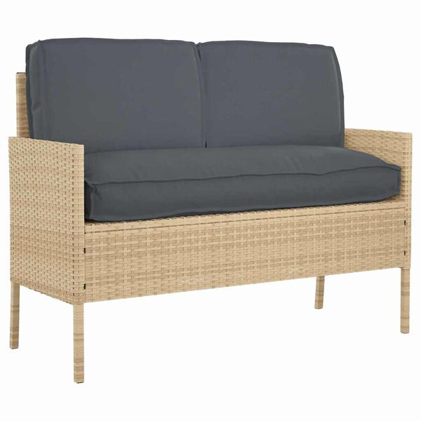 vidaXL Kuddsats 3 pcs Antracit Oxford Tyg