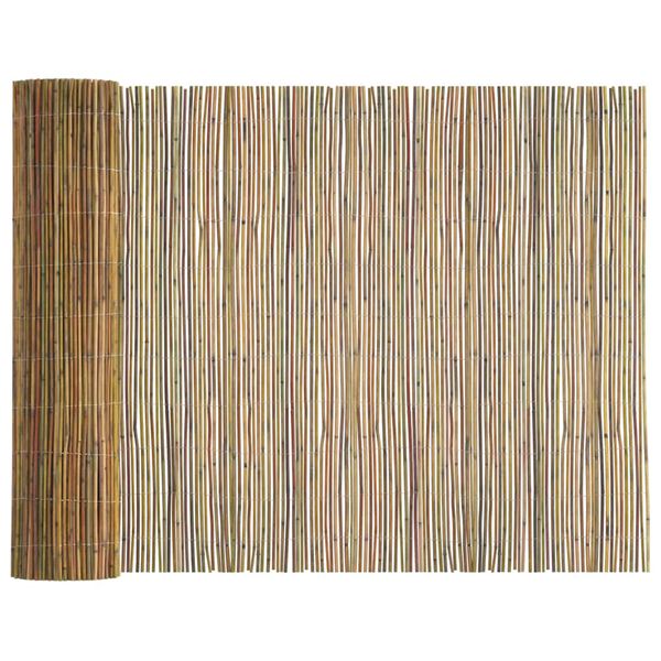 vidaXL Bambust&auml;ngsel Brun 500 x 125 cm Bambu