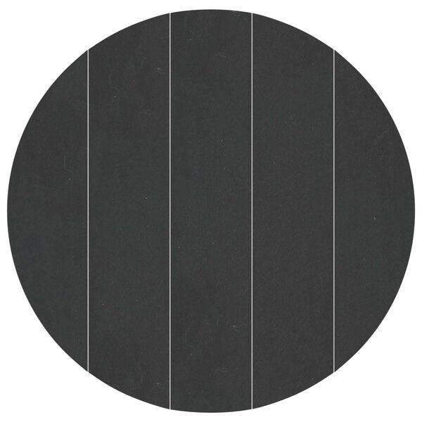 vidaXL Bottenmatta f&ouml;r pool Svart &Oslash; 610 cm Syntetiskt tyg