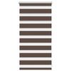vidaXL Zebragardin 40,9x100 cm Tygbredd 36,7 cm kaffe