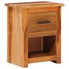 vidaXL S&auml;ngbord 40x30x50 cm massivt tr&auml;
