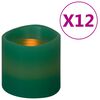 vidaXL Elektriska LED-ljus 12 st varmvit