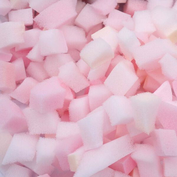 vidaXL Skumfyllning i bitar Rosa 2,5 kg Polyuretan